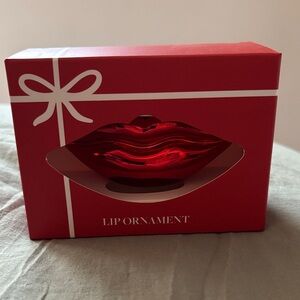 Red Lip Ornament